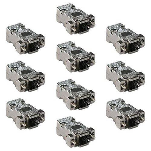 10x db9 sub pin metalized - 10x,