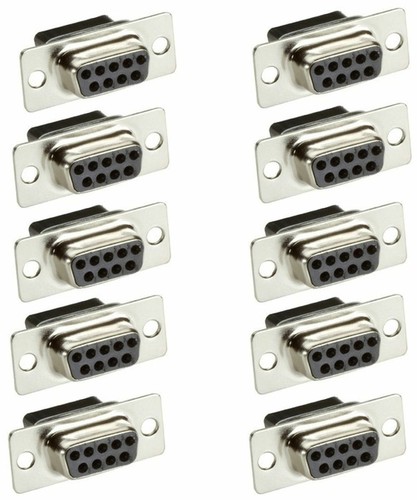 Pcs db9 sub - d-sub, female