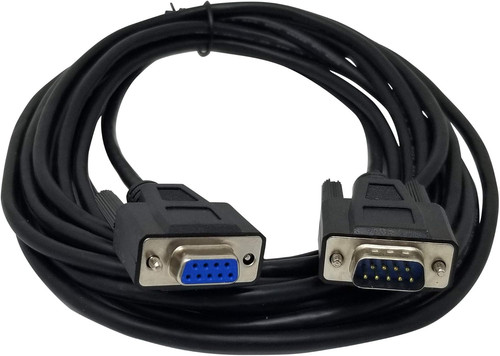 Black db9 pin serial rs232 - db9, 9